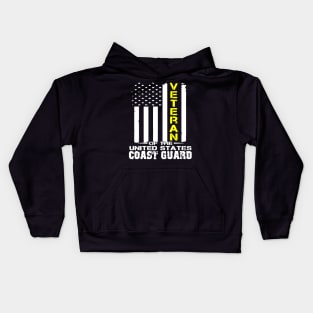 Veteran Of The United States Coast Guard Kids Hoodie